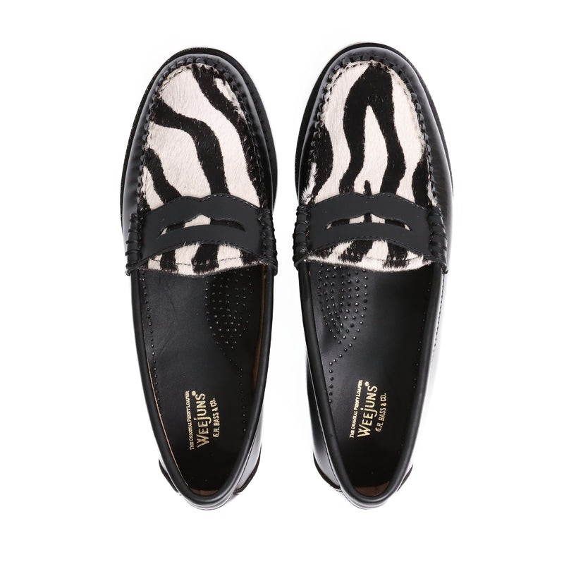 【SALE】41088J EXOTIC MIX / BLACK & ZEBRA (LEATHER SOLE)