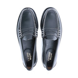 91010B LARSON CONTRASTITCH / BLACK (LEATHER SOLE)