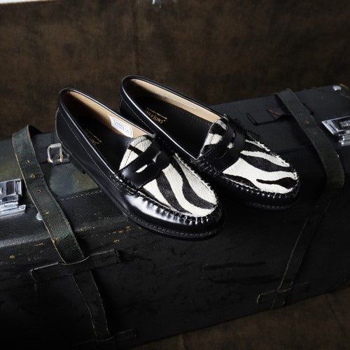 【SALE】41088J EXOTIC MIX / BLACK & ZEBRA (LEATHER SOLE)