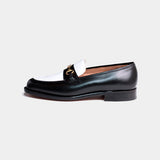 【新色】M5777 BIT / BLACK & WHITE CALF (LEATHER SOLE)