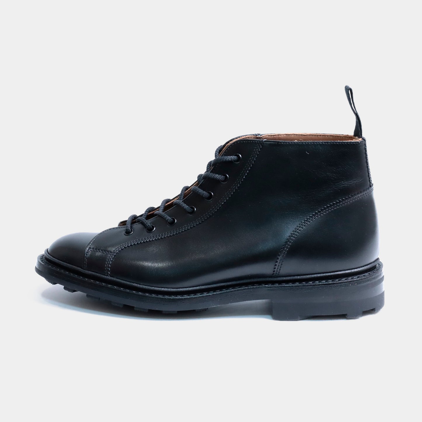 M6077 ETHAN / BLACK CALF (RIDGEWAY SOLE)