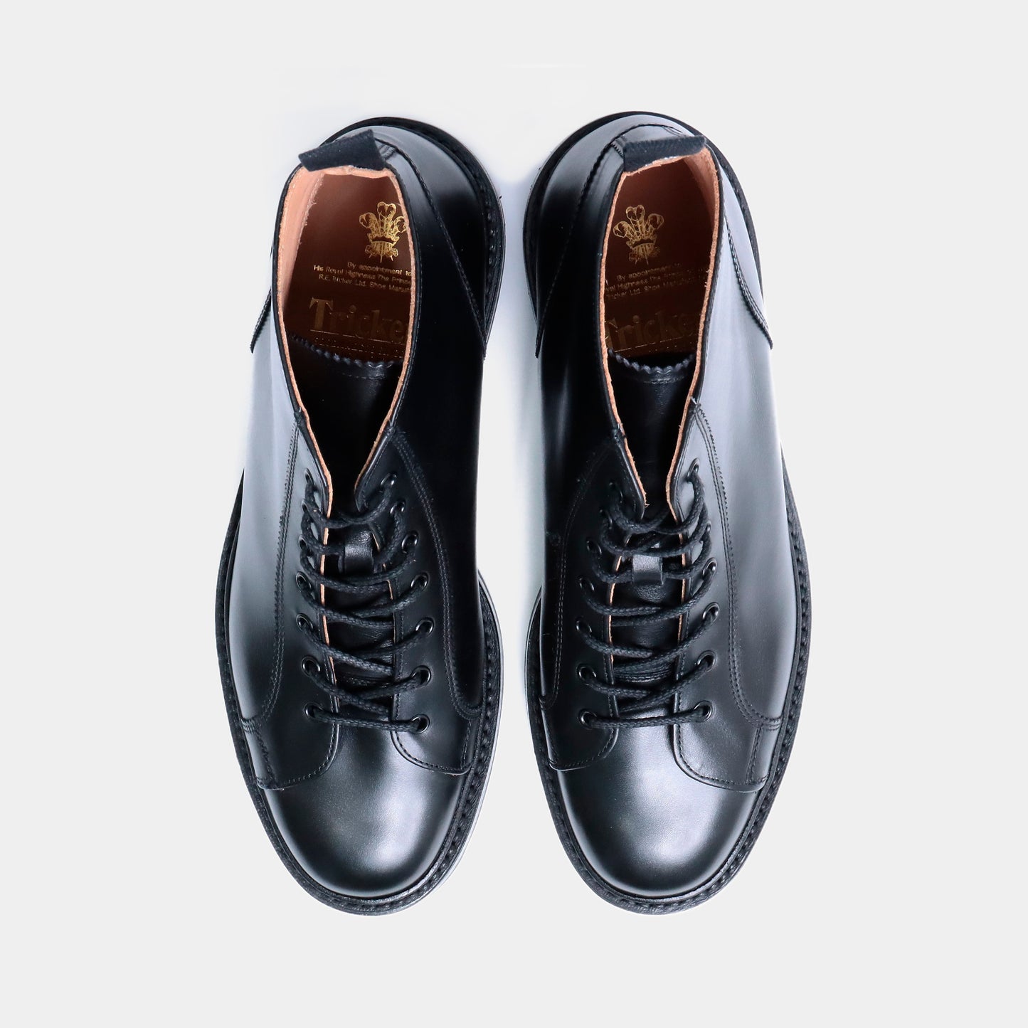 M6077 ETHAN / BLACK CALF (RIDGEWAY SOLE)