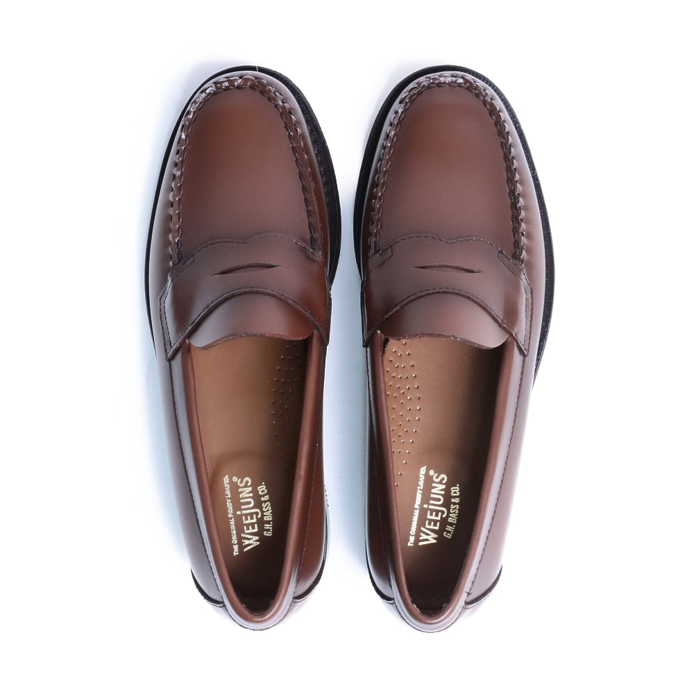 11035H LOGAN / MID BROWN (LEATHER SOLE)