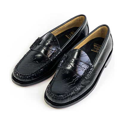 【限定商品】91010M LARSON MAHARISHI / BLACK  (LEATHER SOLE)