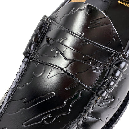 【限定商品】91010M LARSON MAHARISHI / BLACK  (LEATHER SOLE)