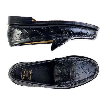 【限定商品】91010M LARSON MAHARISHI / BLACK  (LEATHER SOLE)