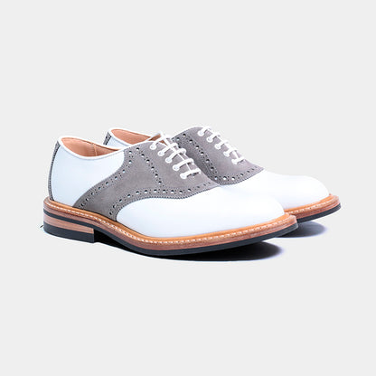 【限定商品】M7439 / WHITE CALF & GREY SUEDE (DAINITE SOLE)