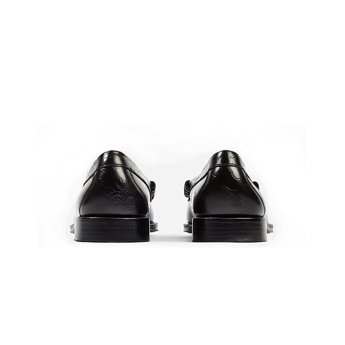 【限定商品】91010M LARSON MAHARISHI / BLACK  (LEATHER SOLE)